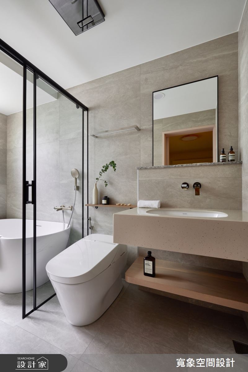 31坪老屋(50年以上)＿混搭風浴室案例圖片＿寬象空間室內裝修有限公司＿寬象_29之13