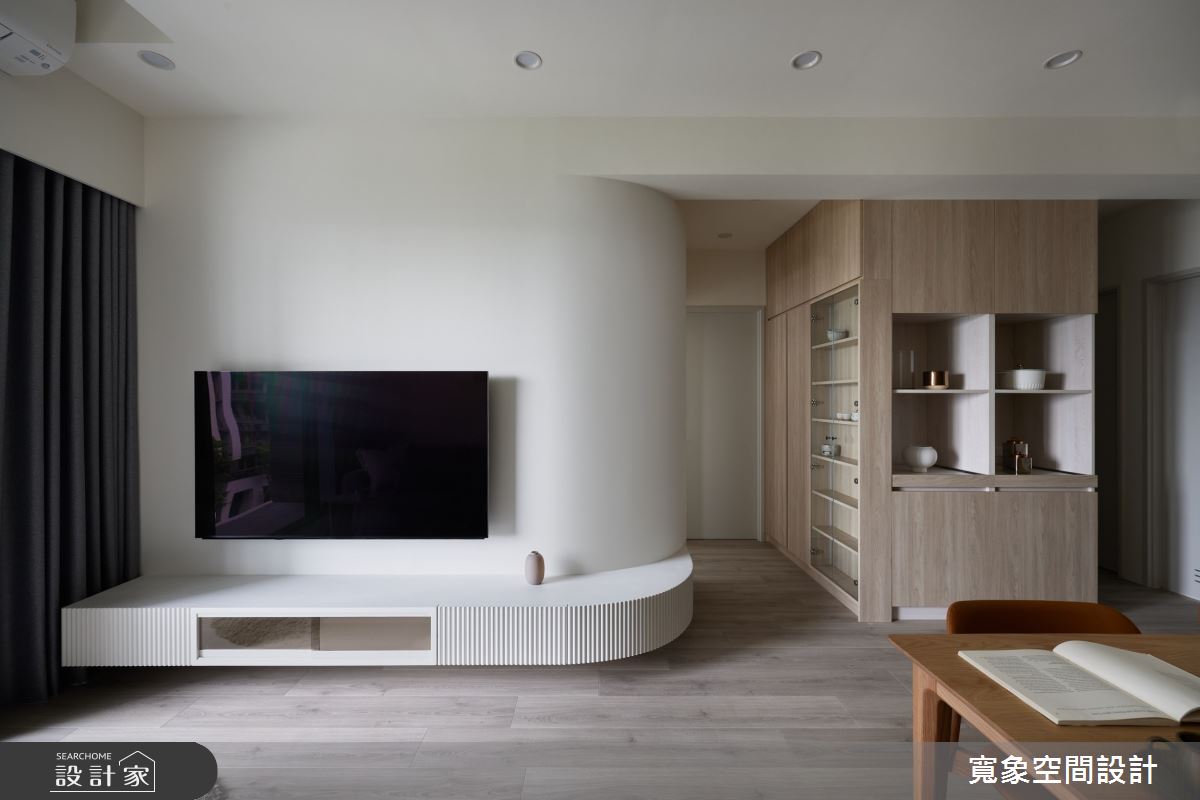 21坪新成屋(5年以下)＿日式風客廳餐廳案例圖片＿寬象空間室內裝修有限公司＿寬象_30之6