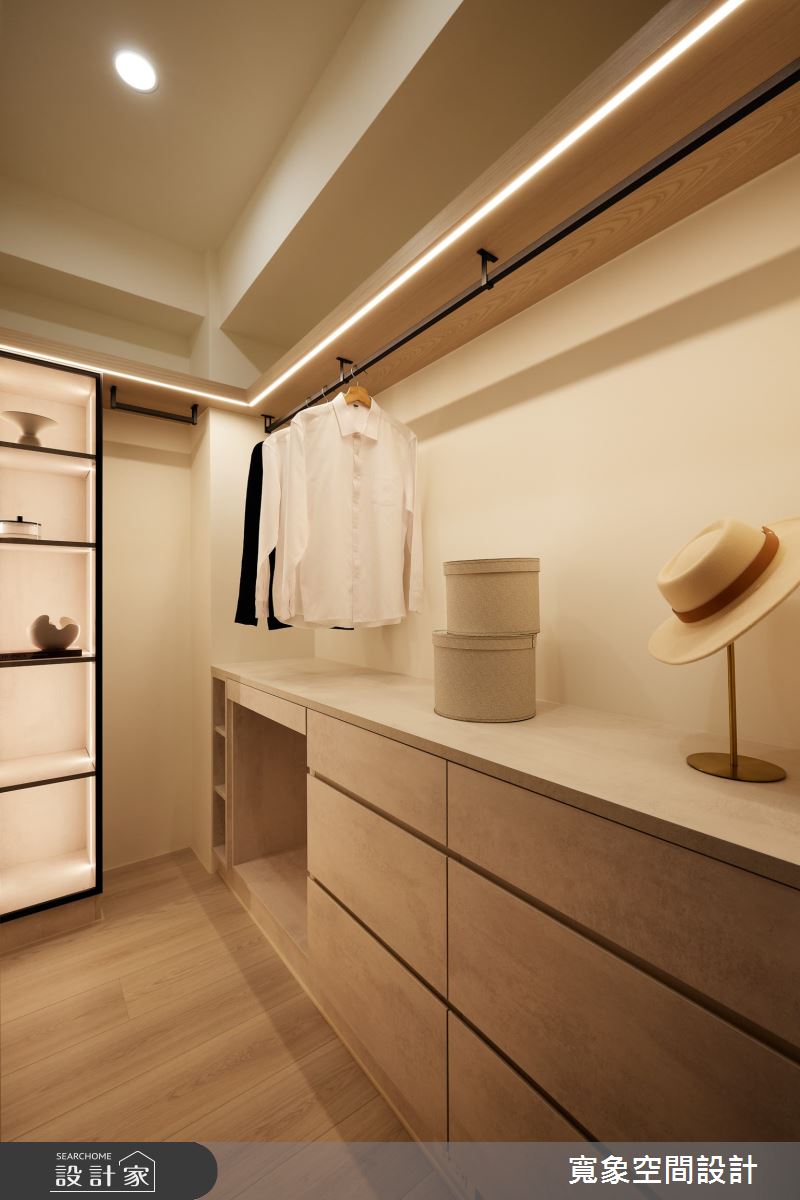 41坪老屋(31~40年)＿混搭風更衣間案例圖片＿寬象空間室內裝修有限公司＿寬象_32之9