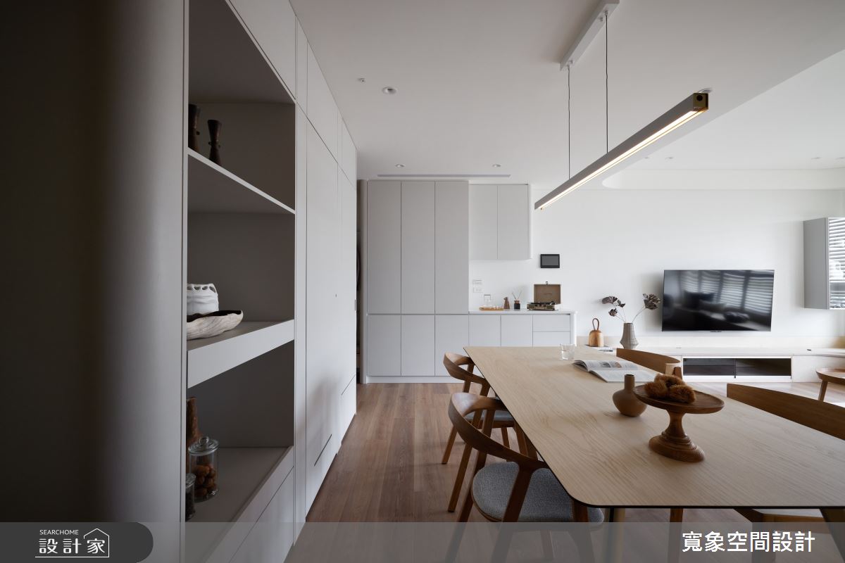 28坪新成屋(5年以下)＿日式北歐風餐廳案例圖片＿寬象空間室內裝修有限公司＿寬象_33之3
