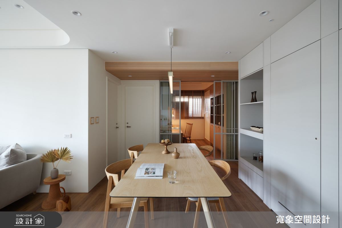 28坪新成屋(5年以下)＿日式北歐風餐廳案例圖片＿寬象空間室內裝修有限公司＿寬象_33之7