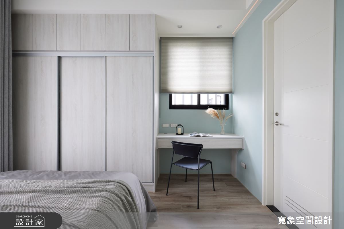 22坪新成屋(5年以下)＿現代侘寂風臥室案例圖片＿寬象空間室內裝修有限公司＿寬象_34之14
