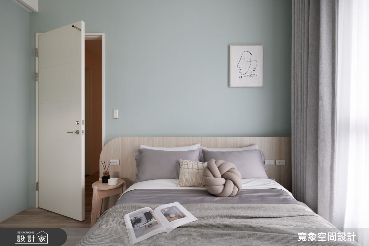 22坪新成屋(5年以下)＿現代侘寂風臥室案例圖片＿寬象空間室內裝修有限公司＿寬象_34之12
