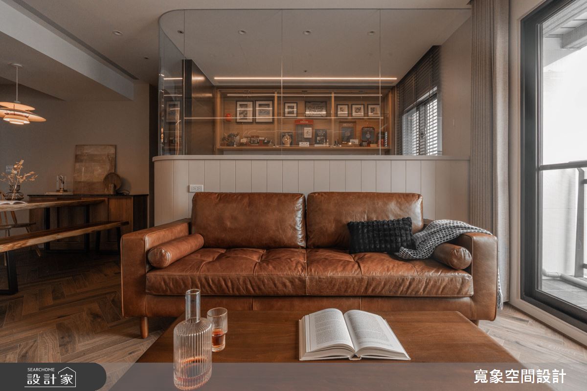新成屋(5年以下)＿摩登復古風客廳案例圖片＿寬象空間室內裝修有限公司＿寬象_36之3