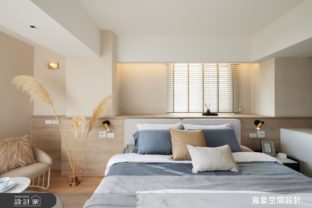 39坪老屋(31~40年)＿美式風臥室案例圖片＿寬象空間室內裝修有限公司＿寬象_37之13