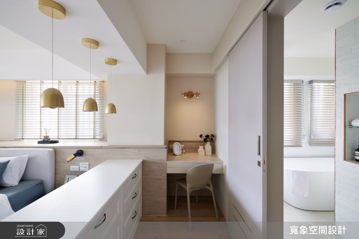 39坪老屋(31~40年)＿美式風臥室浴室案例圖片＿寬象空間室內裝修有限公司＿寬象_37之14