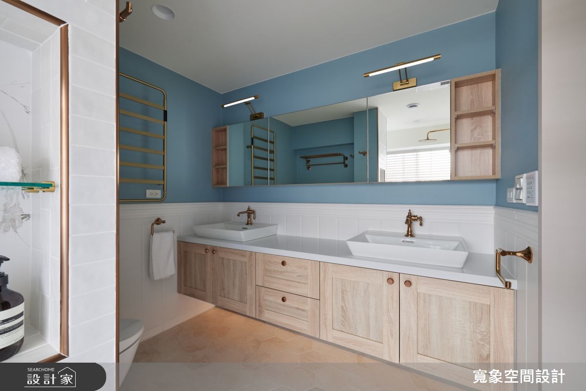 39坪老屋(31~40年)＿美式風浴室案例圖片＿寬象空間室內裝修有限公司＿寬象_37之15
