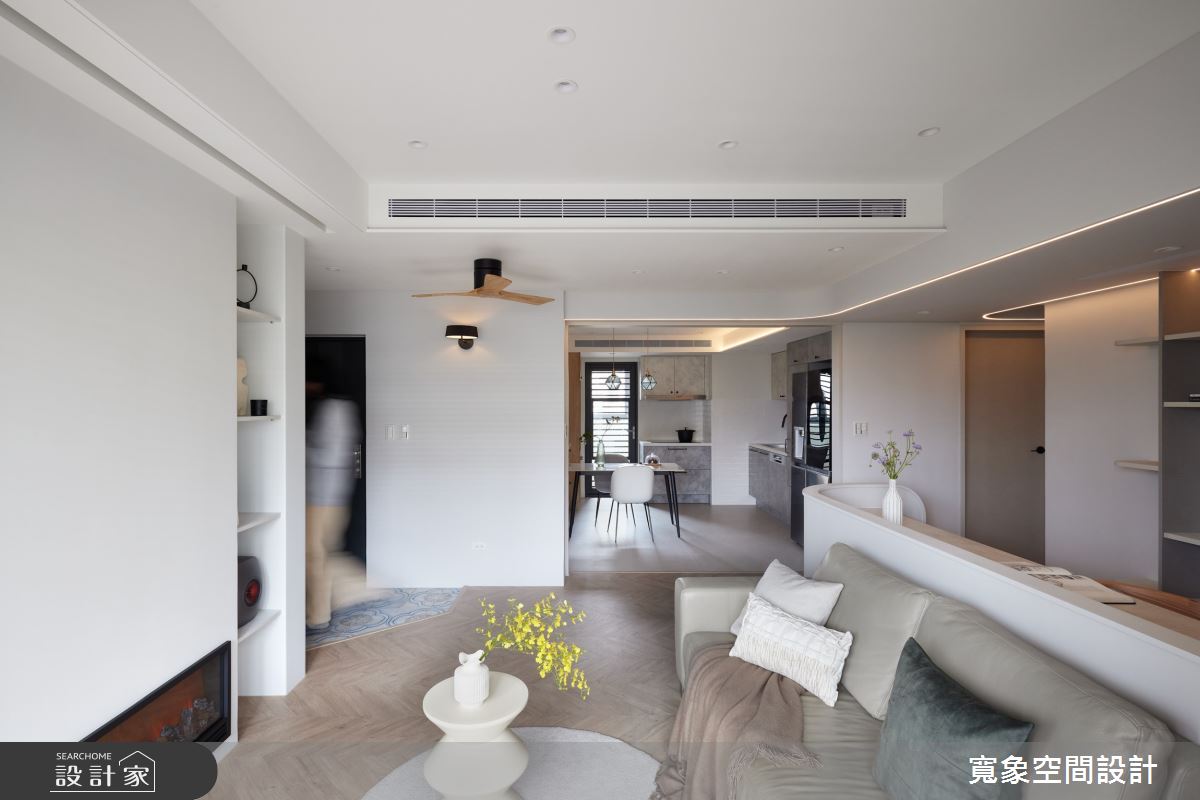 28坪老屋(16~30年)＿北歐風客廳餐廳廚房書房案例圖片＿寬象空間室內裝修有限公司＿寬象_38之7