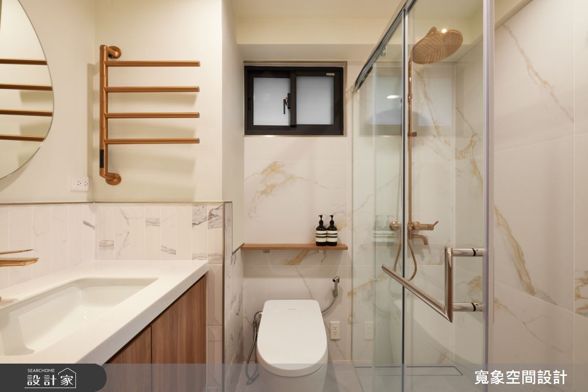 28坪老屋(16~30年)＿北歐風浴室案例圖片＿寬象空間室內裝修有限公司＿寬象_38之11
