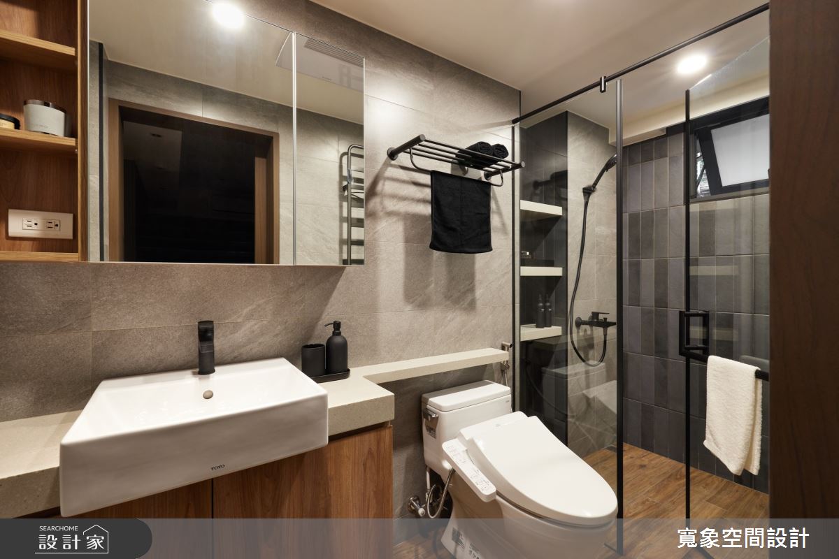 老屋(31~40年)＿現代風浴室案例圖片＿寬象空間室內裝修有限公司＿寬象_39之10