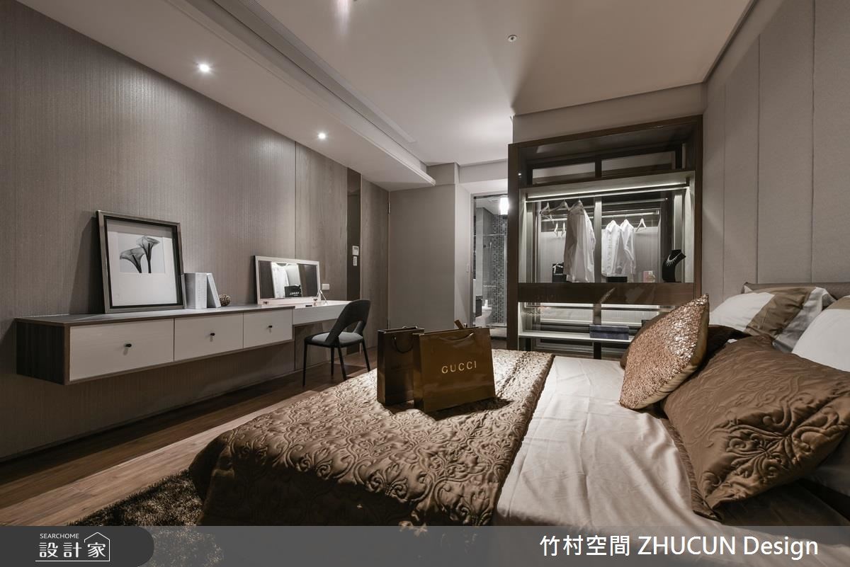 40坪新成屋(5年以下)＿奢華風臥室案例圖片＿竹村空間 ZHUCUN Design＿竹村_02 木.暮 Wood Home_40坪毛胚屋奢華風之11