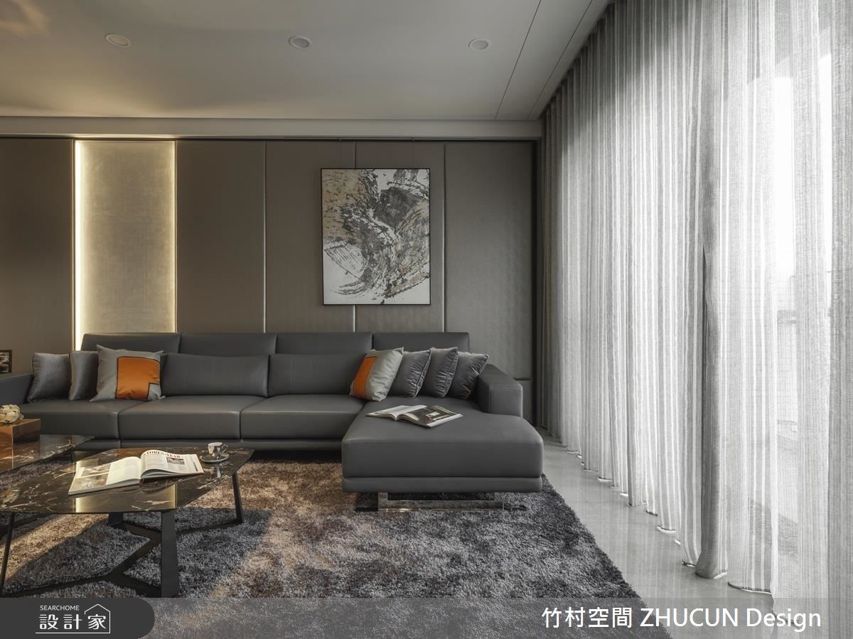 47坪新成屋(5年以下)＿簡約風客廳案例圖片＿竹村空間 ZHUCUN Design＿竹村_03 家.語彙 Household_47坪簡約風之4