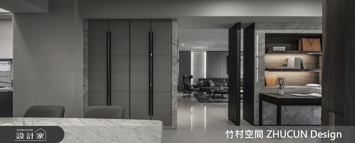 47坪新成屋(5年以下)＿簡約風客廳書房案例圖片＿竹村空間 ZHUCUN Design＿竹村_03 家.語彙 Household_47坪簡約風之11