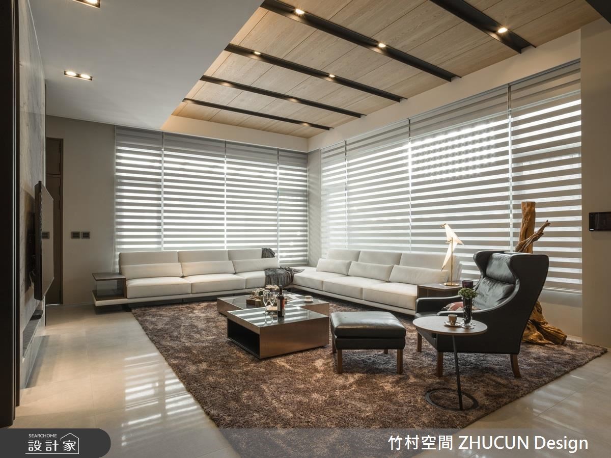 235坪新成屋(5年以下)＿現代風客廳案例圖片＿竹村空間 ZHUCUN Design＿竹村_04之5