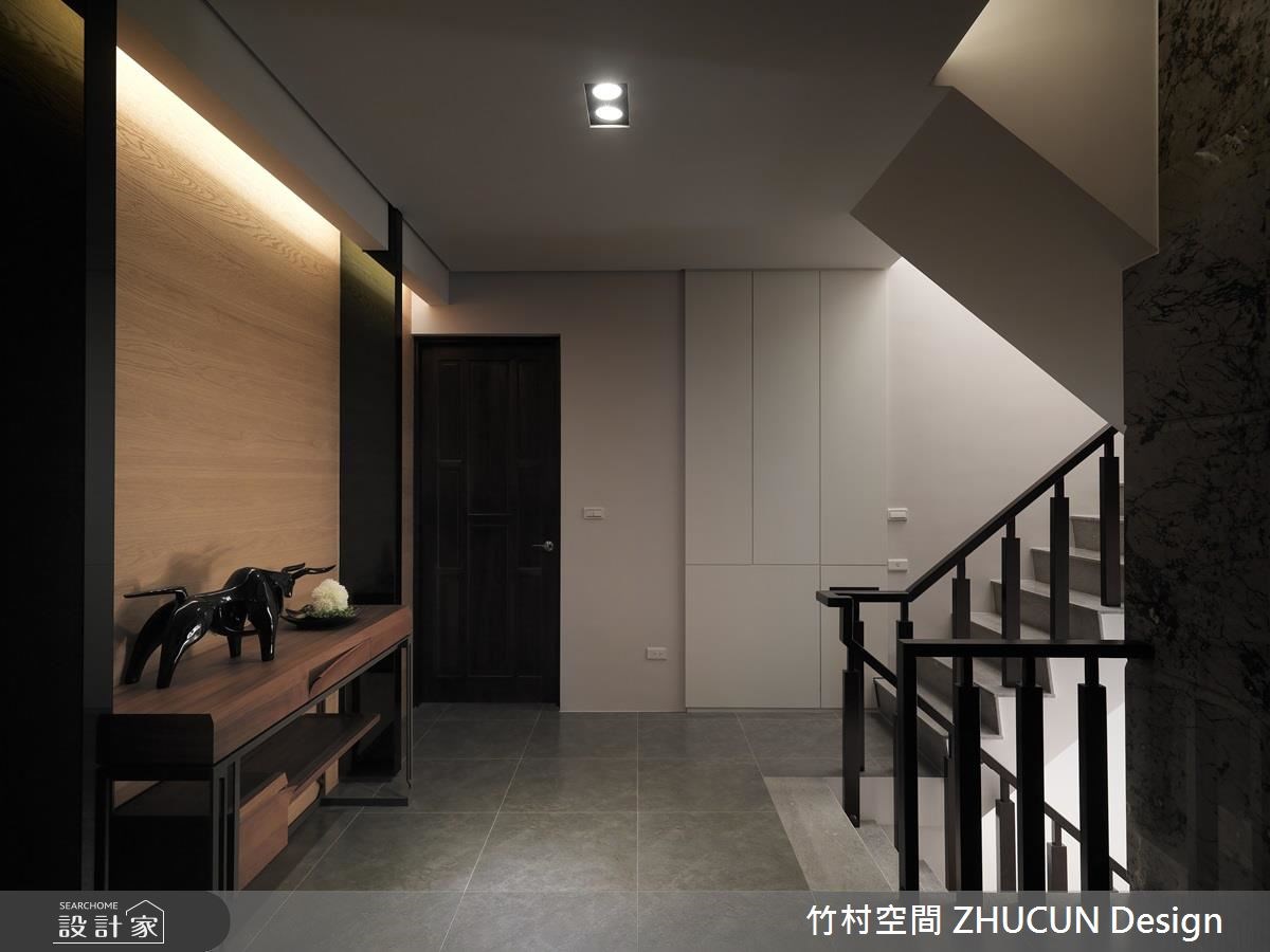 235坪新成屋(5年以下)＿現代風樓梯走廊案例圖片＿竹村空間 ZHUCUN Design＿竹村_04之31