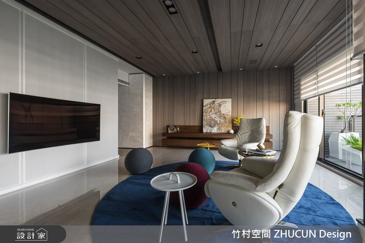 47坪新成屋(5年以下)＿簡約風客廳案例圖片＿竹村空間 ZHUCUN Design＿竹村_05 漫.生活 Romantic_47坪簡約風之7