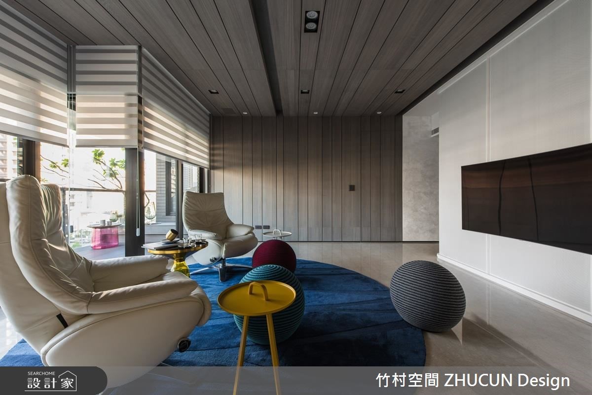 47坪新成屋(5年以下)＿簡約風客廳案例圖片＿竹村空間 ZHUCUN Design＿竹村_05 漫.生活 Romantic_47坪簡約風之8