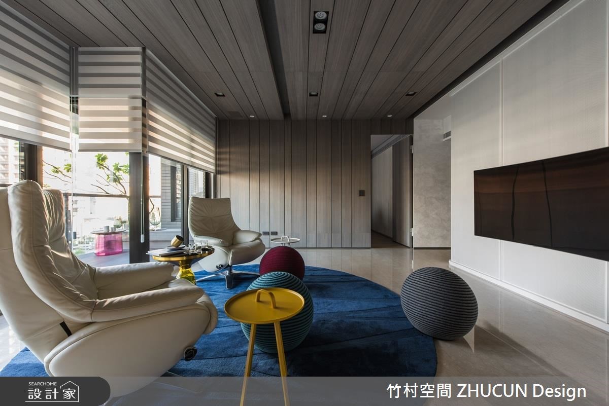 47坪新成屋(5年以下)＿簡約風客廳案例圖片＿竹村空間 ZHUCUN Design＿竹村_05 漫.生活 Romantic_47坪簡約風之9