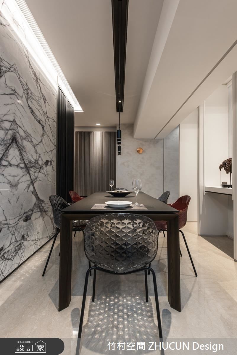 47坪新成屋(5年以下)＿簡約風餐廳案例圖片＿竹村空間 ZHUCUN Design＿竹村_05 漫.生活 Romantic_47坪簡約風之16
