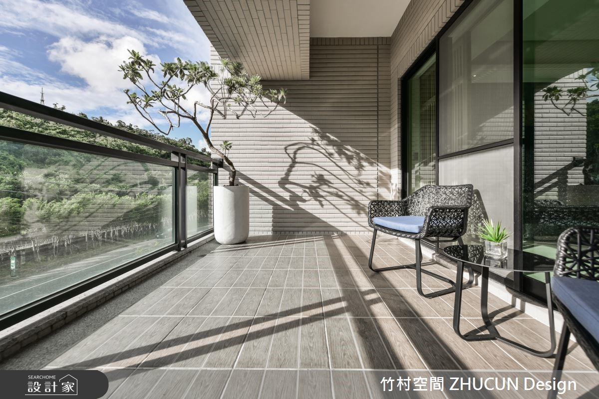 65坪新成屋(5年以下)＿新中式風庭院案例圖片＿竹村空間 ZHUCUN Design＿竹村_07 原.風景_65坪新中式風之24