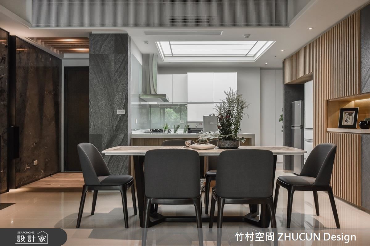65坪新成屋(5年以下)＿新中式風餐廳案例圖片＿竹村空間 ZHUCUN Design＿竹村_07 原.風景_65坪新中式風之10