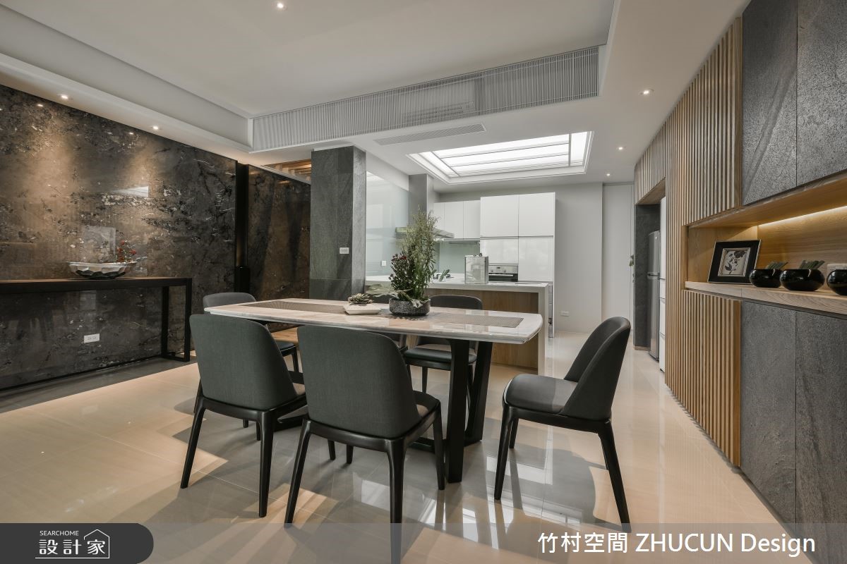 65坪新成屋(5年以下)＿新中式風餐廳案例圖片＿竹村空間 ZHUCUN Design＿竹村_07 原.風景_65坪新中式風之11