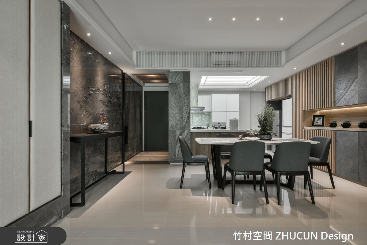 65坪新成屋(5年以下)＿新中式風餐廳案例圖片＿竹村空間 ZHUCUN Design＿竹村_07 原.風景_65坪新中式風之8