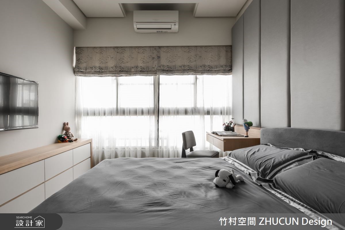 65坪新成屋(5年以下)＿新中式風臥室案例圖片＿竹村空間 ZHUCUN Design＿竹村_07 原.風景_65坪新中式風之21