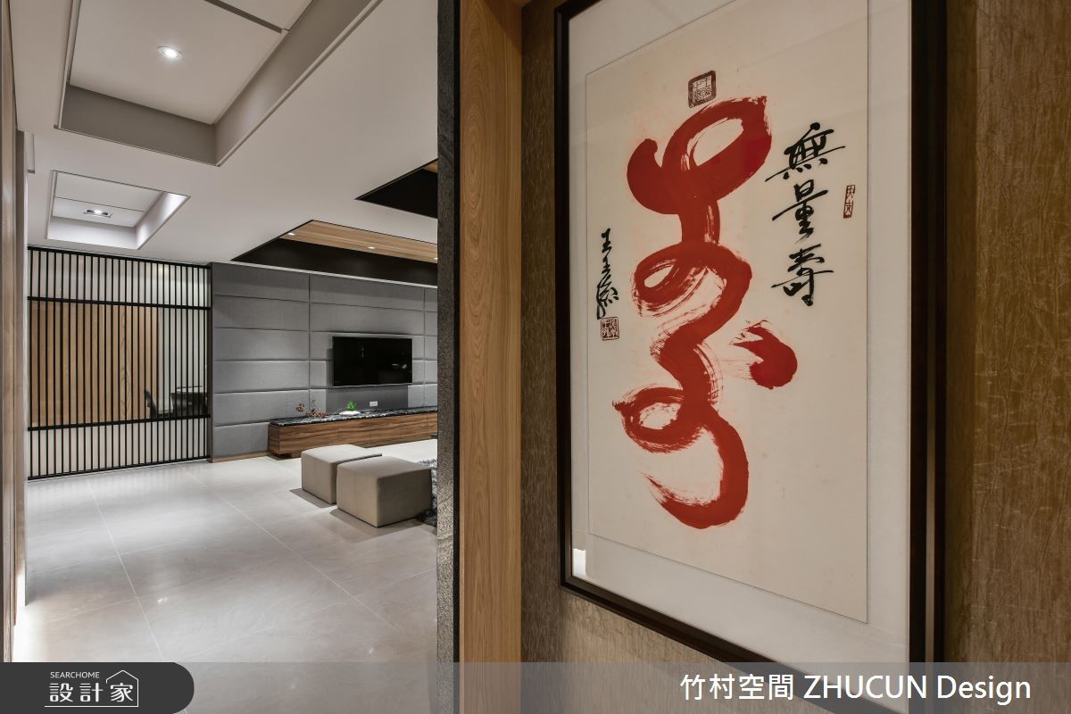 75坪新成屋(5年以下)＿新中式風玄關案例圖片＿竹村空間 ZHUCUN Design＿竹村_08之1