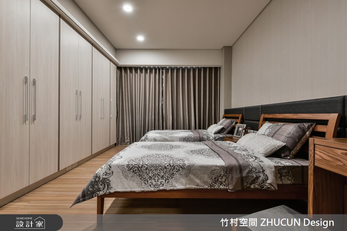 75坪新成屋(5年以下)＿新中式風臥室客房案例圖片＿竹村空間 ZHUCUN Design＿竹村_08之23
