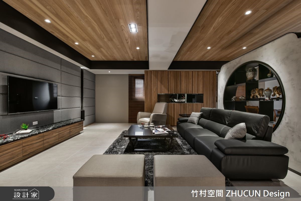 75坪新成屋(5年以下)＿新中式風客廳案例圖片＿竹村空間 ZHUCUN Design＿竹村_08之4