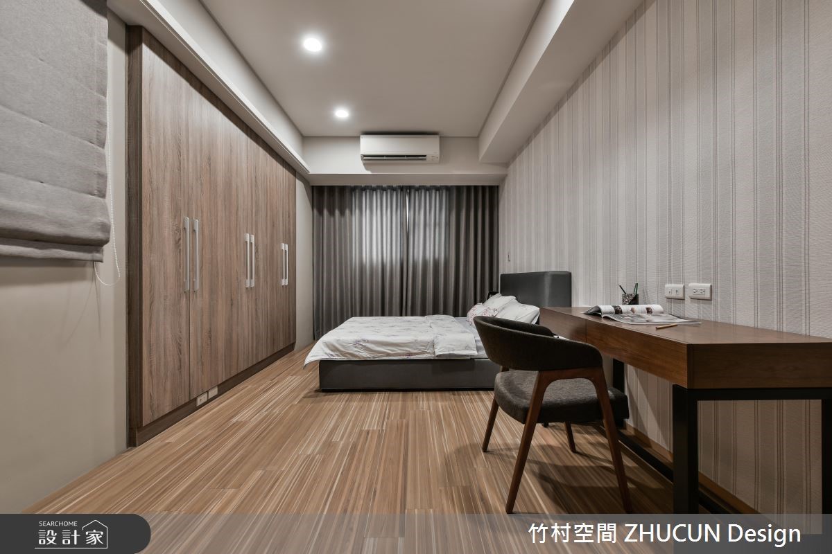 75坪新成屋(5年以下)＿新中式風臥室客房案例圖片＿竹村空間 ZHUCUN Design＿竹村_08之22