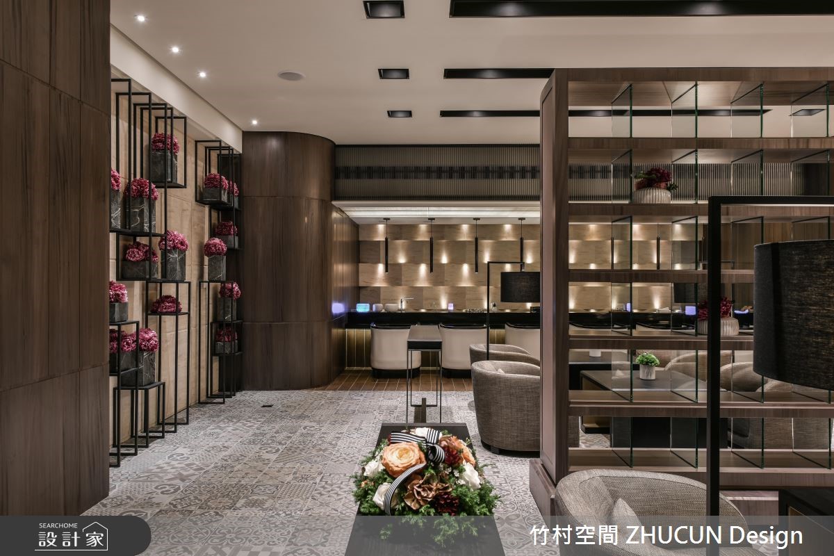47坪新成屋(5年以下)＿新中式風商業空間案例圖片＿竹村空間 ZHUCUN Design＿竹村_09 I'AM SPA 愛美國際_47坪新中式風商業空間之9