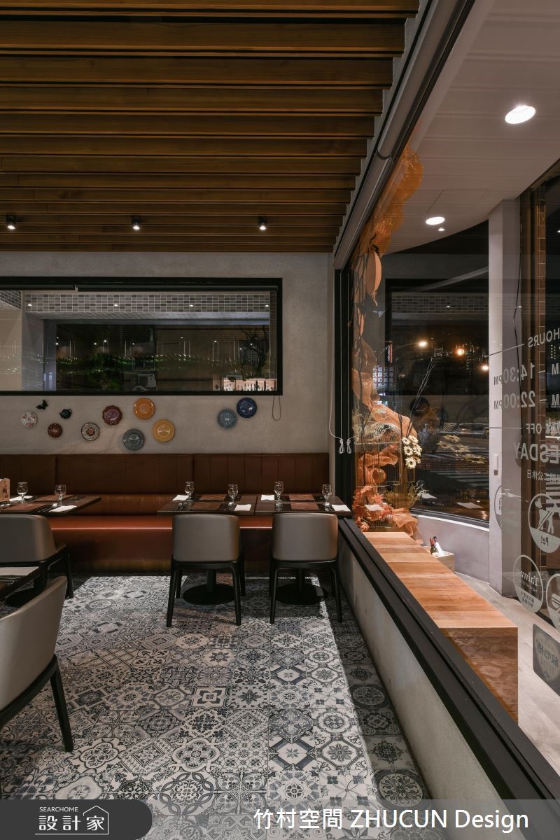 47坪新成屋(5年以下)＿現代風商業空間案例圖片＿竹村空間 ZHUCUN Design＿竹村_10 J-ONE 義法餐酒館_47坪現代風商業空間之7