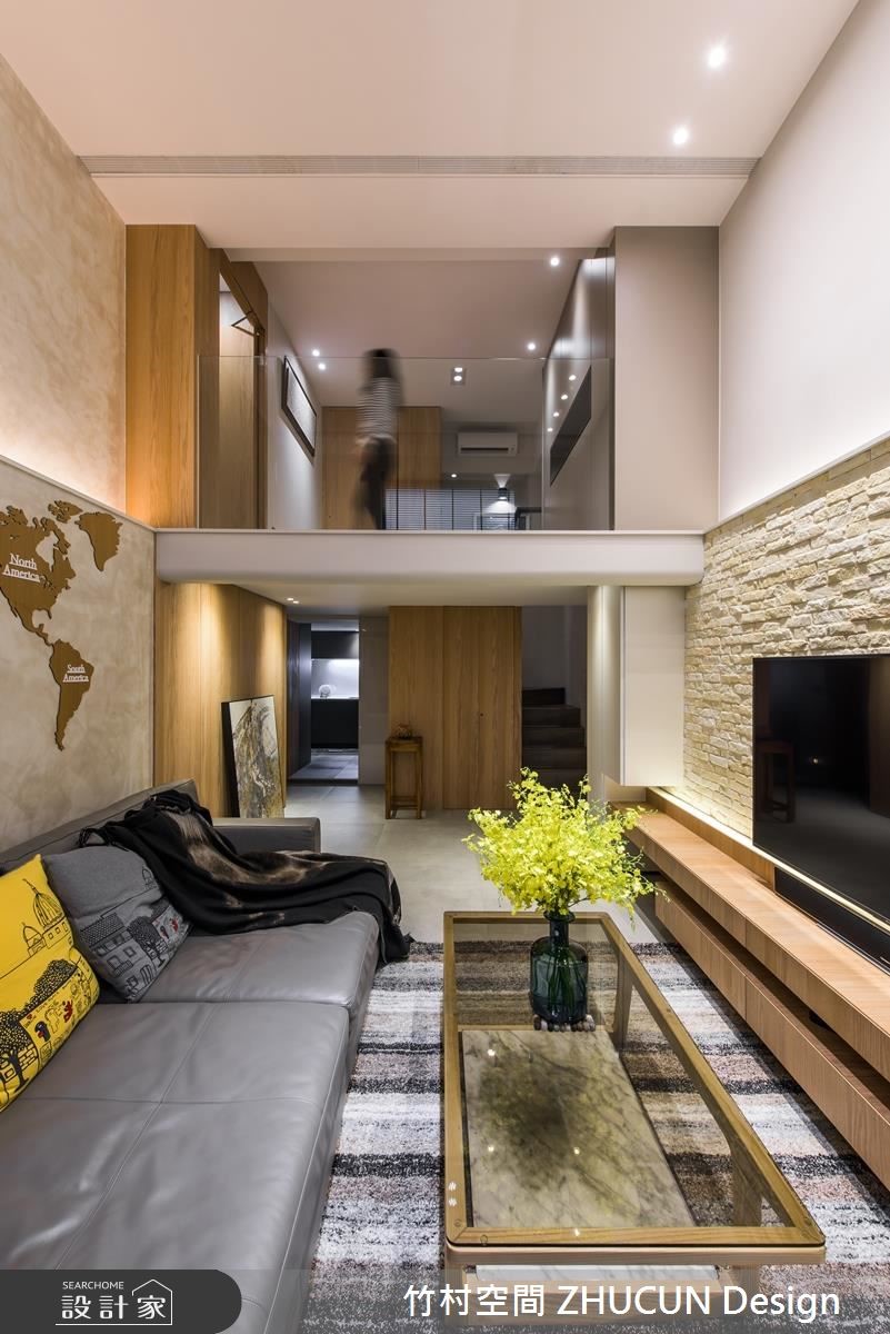 47坪老屋(16~30年)＿簡約風客廳案例圖片＿竹村空間 ZHUCUN Design＿竹村_11 雙 Double_47坪老屋翻新簡約風之9