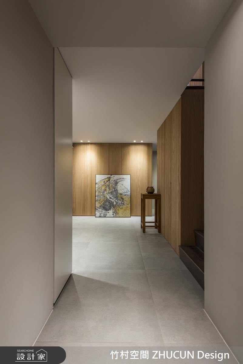 47坪老屋(16~30年)＿簡約風玄關案例圖片＿竹村空間 ZHUCUN Design＿竹村_11 雙 Double_47坪老屋翻新簡約風之1