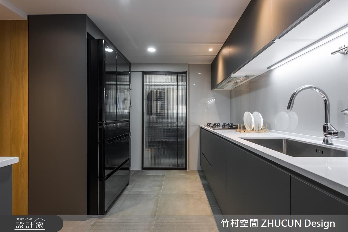 47坪老屋(16~30年)＿簡約風廚房案例圖片＿竹村空間 ZHUCUN Design＿竹村_11 雙 Double_47坪老屋翻新簡約風之12