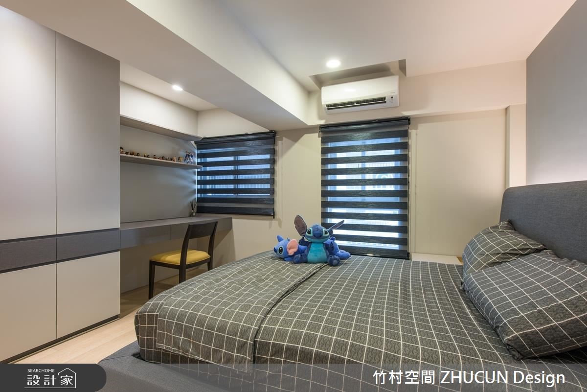 47坪老屋(16~30年)＿簡約風臥室案例圖片＿竹村空間 ZHUCUN Design＿竹村_11 雙 Double_47坪老屋翻新簡約風之16