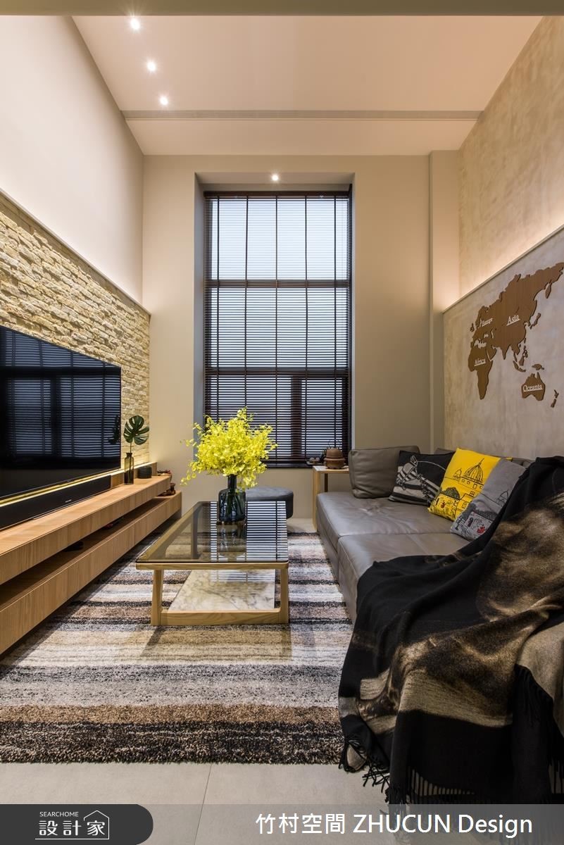 47坪老屋(16~30年)＿簡約風客廳案例圖片＿竹村空間 ZHUCUN Design＿竹村_11 雙 Double_47坪老屋翻新簡約風之7