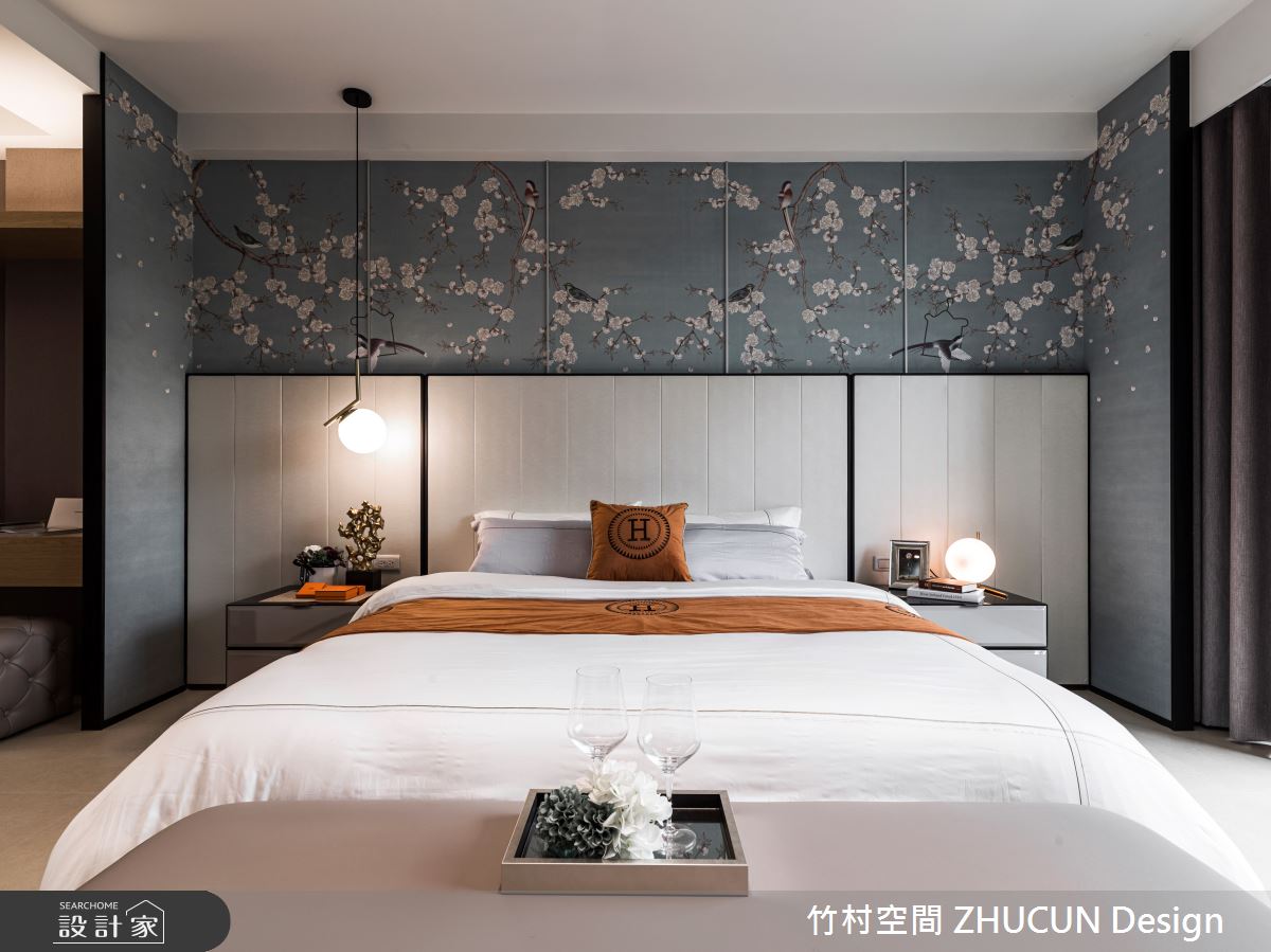 30坪新成屋(5年以下)＿混搭風臥室案例圖片＿竹村空間 ZHUCUN Design＿竹村_12 對比 Contrast_30坪混搭風之13