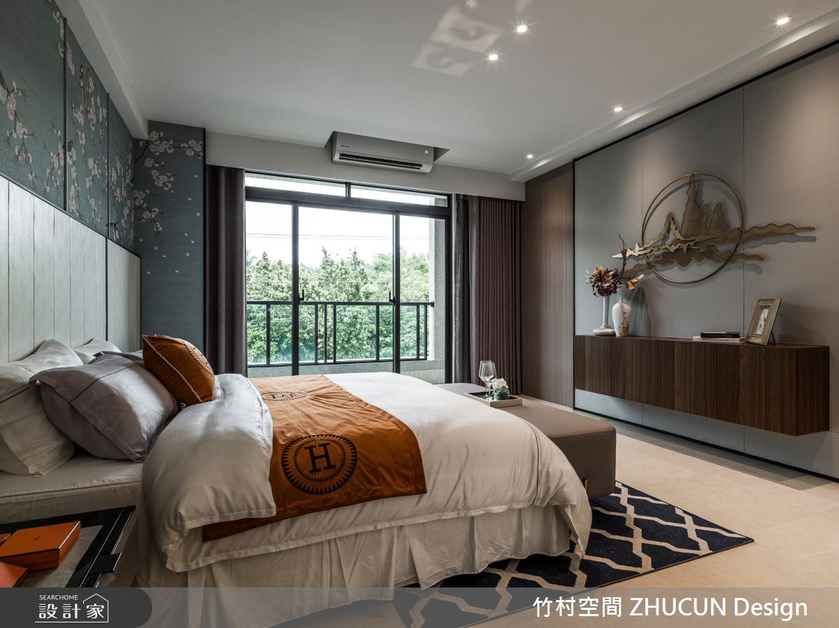 30坪新成屋(5年以下)＿混搭風臥室案例圖片＿竹村空間 ZHUCUN Design＿竹村_12 對比 Contrast_30坪混搭風之14