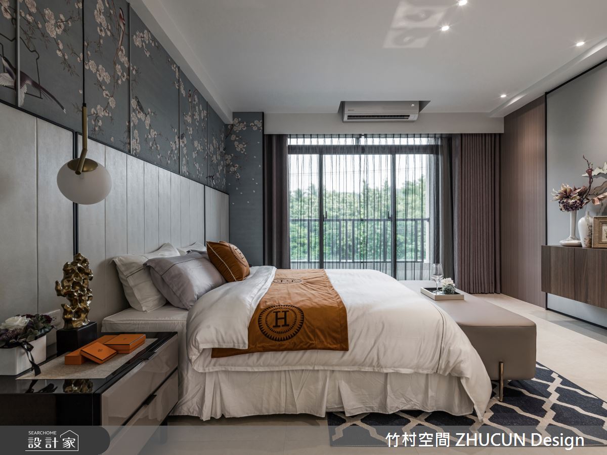 30坪新成屋(5年以下)＿混搭風臥室案例圖片＿竹村空間 ZHUCUN Design＿竹村_12 對比 Contrast_30坪混搭風之15