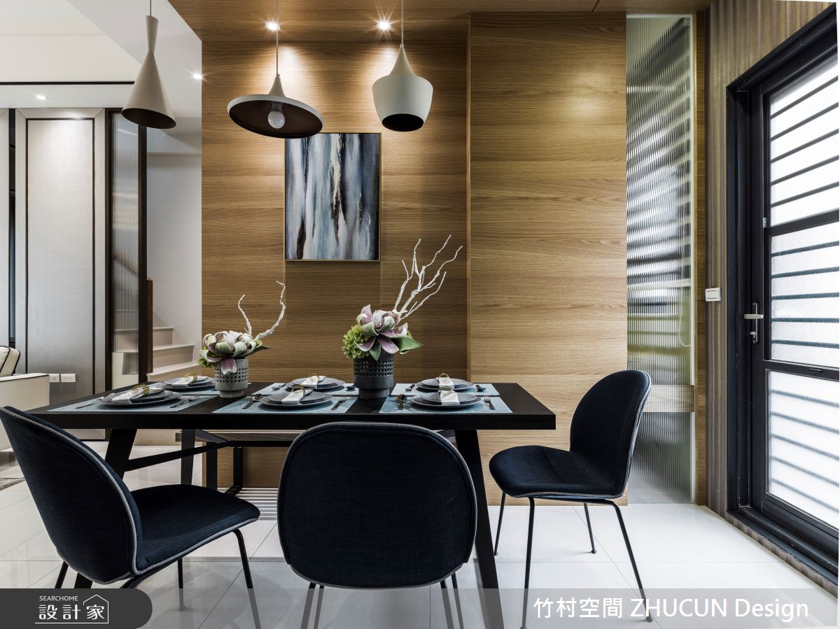 30坪新成屋(5年以下)＿混搭風餐廳案例圖片＿竹村空間 ZHUCUN Design＿竹村_12 對比 Contrast_30坪混搭風之9