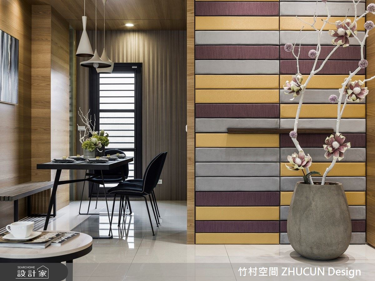 30坪新成屋(5年以下)＿混搭風餐廳案例圖片＿竹村空間 ZHUCUN Design＿竹村_12 對比 Contrast_30坪混搭風之8