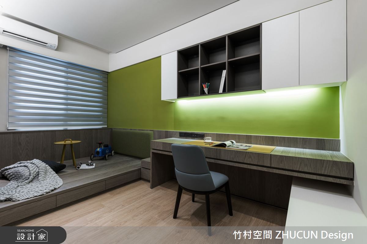 90坪新成屋(5年以下)＿現代風書房案例圖片＿竹村空間 ZHUCUN Design＿竹村_13 泊樹 B．T_90坪現代風之12