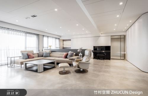 竹村_14 白境 White_52坪毛胚屋簡約風_簡約風