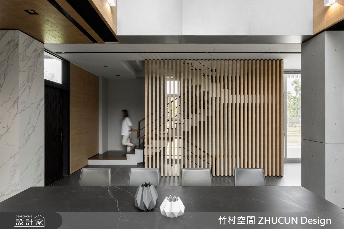 350坪新成屋(5年以下)＿現代風餐廳案例圖片＿竹村空間 ZHUCUN Design＿竹村_15 雙調 Bitonic_350坪自地自建現代風別墅之11
