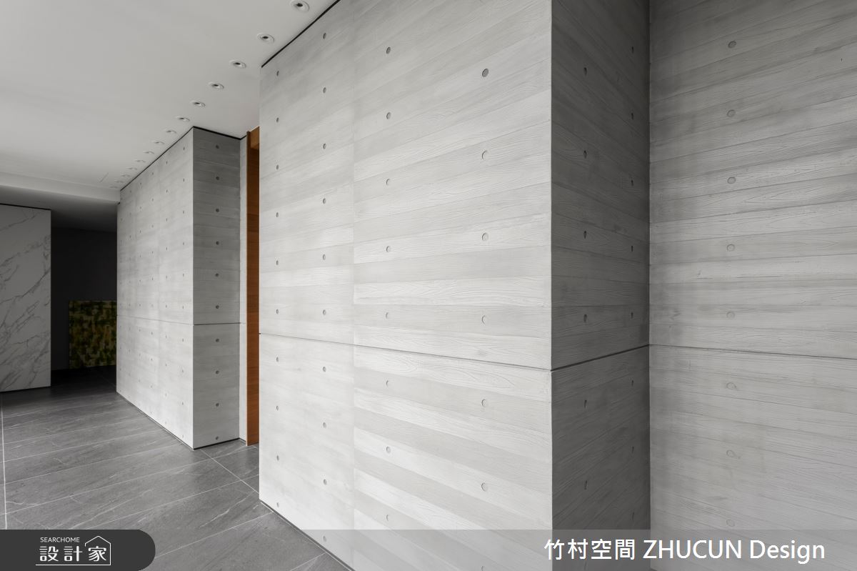 350坪新成屋(5年以下)＿現代風走廊案例圖片＿竹村空間 ZHUCUN Design＿竹村_15 雙調 Bitonic_350坪自地自建現代風別墅之15
