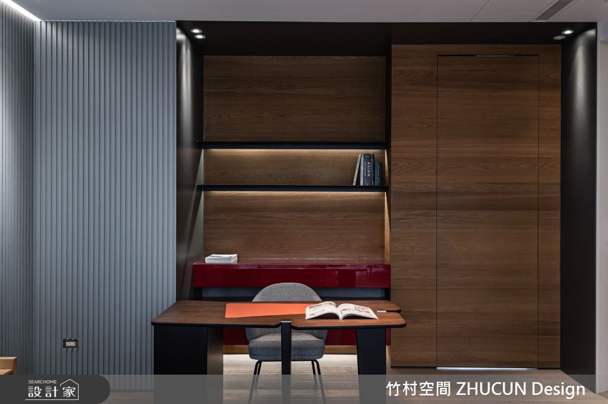 350坪新成屋(5年以下)＿現代風臥室案例圖片＿竹村空間 ZHUCUN Design＿竹村_15 雙調 Bitonic_350坪自地自建現代風別墅之17