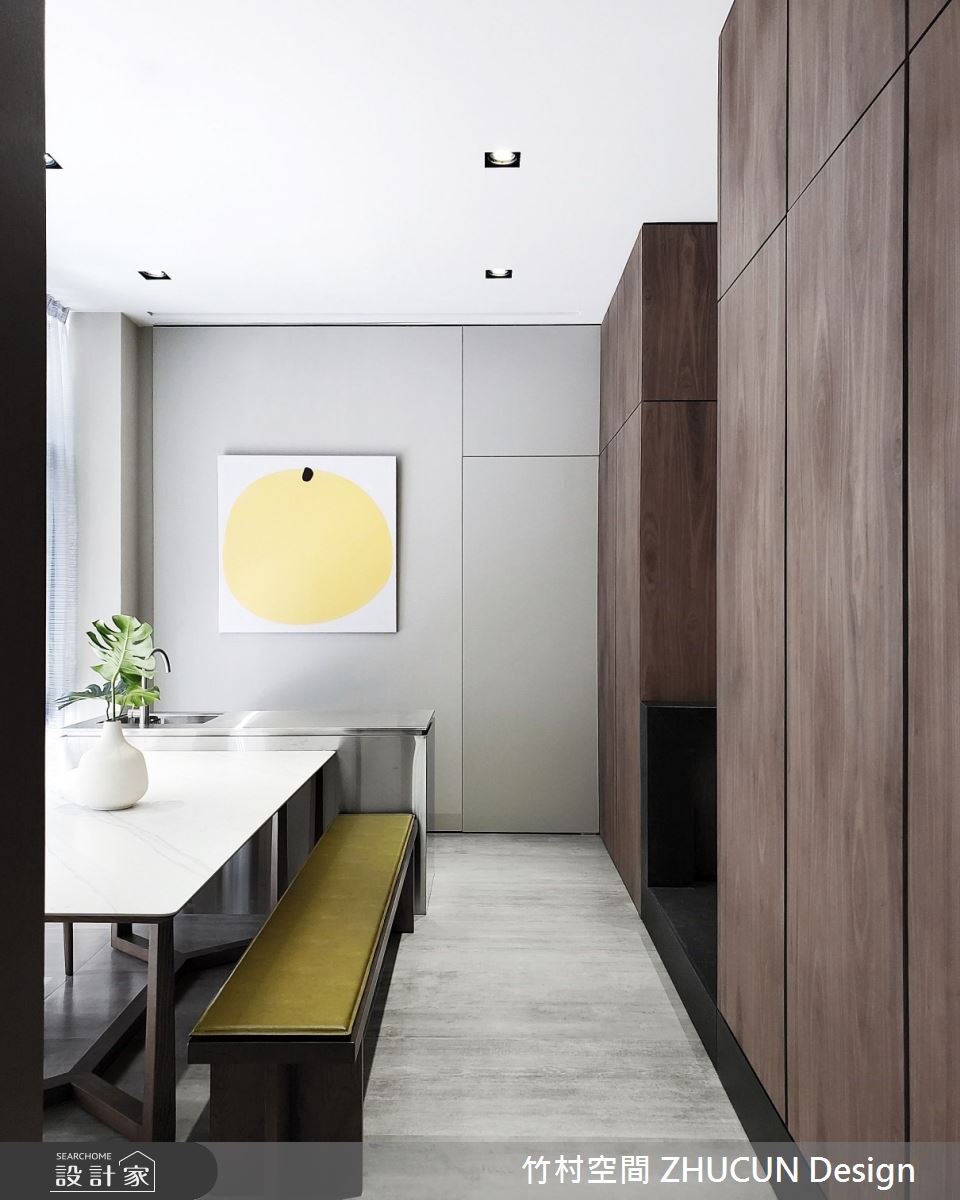 111坪中古屋(5~15年)＿簡約風餐廳案例圖片＿竹村空間 ZHUCUN Design＿竹村_16 緻 Chic_111坪簡約風透天別墅之11